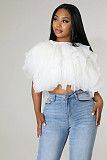 Chiffon Blouses for Women Casual Tops MUE-3381
