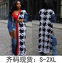 Double Layered Thickened Sweater Long Cardigan GT-9155