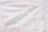 Sexy Hollow Out Lace Patchwork Long-sleeved Mini Dress BLG-D3B14825K