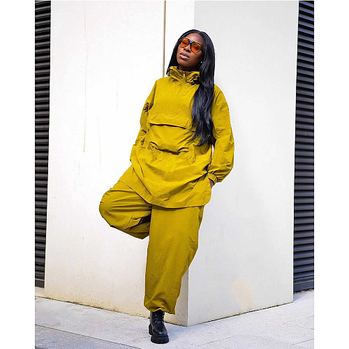 Waterproof Windbreaker Sports Two Piece Pants Set GT-9147