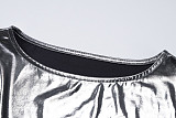 Sexy Slim-fit Crew Neck Long Sleeve Mini Club Dress BLG-D3A14390A