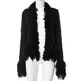 Street Style Women Long Sleeves Tassel Sweater Coat MXXB-Q23TP379