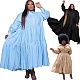 Plus Size Women Solid Loose Maxi T-shirt Dress CYU-9158