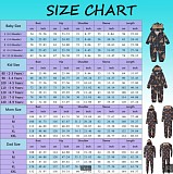 Christmas Hooded Printed Home clothing Pajamas Jumpsuit RS-018