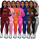 Leisure Girls Printed Hoodies And Sport Pants Plus Size Suits DN-N8999G31