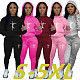 Jogging Long Pants Hoodies Tracksuits Print Sportswear 2PC Sets DN-N8999B7