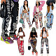 2023 Women Casual Multi-Color Fringed Pants MAE-2194