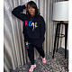 Long Sleeve Hoodies+Joggers Pockets Pants Outfits HGL-9005016