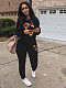 Long Sleeve Round Neck Sweatshirt & Joggers Outfits HGL-900502