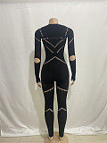 Sexy See Through Hollow Out Jumpsuit And Rompers Long Pant 2023 RS-0042