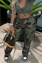 2023 Streetwear Camo Sweat Pants For Women RS-1095