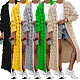 Women Solid Color Knitted Tassel Long Coat TR-1282