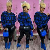 Street Trend Women's Crew-neck Thick Knitted Sweater CY-0045