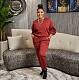 Solid Long Sleeve Pullover Sweatshirt Pants Tracksuits HM-6628