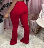Casual Tight Plus Size Large Flared Trousers OYW-5012