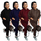 Sportswear Hooded Sweatshirt Joggers Pants Set MAE-2127