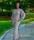 Lantern Sleeve Tshirt Wide-leg Long Pants Two Piece Set NIYA-8120