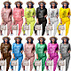Logo Print Long Sleeve T Shirt Pencil Pants Tracksuits JLY-19441