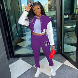 2023 Baseball Sport Jacket and Pants Sweatsuit WSY-5915