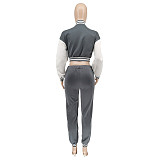 2023 Baseball Sport Jacket and Pants Sweatsuit WSY-5915