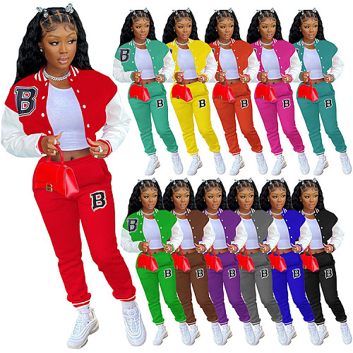 2023 Baseball Sport Jacket and Pants Sweatsuit WSY-5915