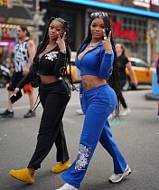 Leisure Street Cropped Coat Elasticated Waist Pants Suits RS-20231