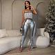 Sexy Strapless Tassel Bodycon Pants Nightclub Two Pieces Sets NTY-7347