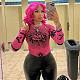 Wholesale Women Sexy Perspective Heart Print Bodysuits RS-R23BS162