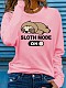 Cute Prints Girls O-neck Long Sleeves Pink T-shirt DN-N5266S59