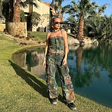 2024 Denim Halter Vest Pockets Wide Leg Pants Mini Skirt RS-04849