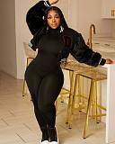 2024 NEW Women Long Sleeves Black Baseball Jacket ZAND-31326