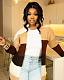 2024 Casual Women Stripes Knitted Long Sleeves Sweater Coat CY-8006