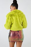 Winter Warm Fluffy Faux Fur Coats Jackets