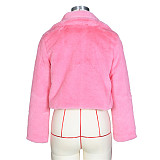 Winter Warm Fluffy Faux Fur Coats Jackets