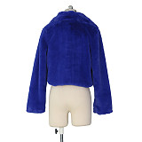 Winter Warm Fluffy Faux Fur Coats Jackets