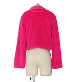 Winter Warm Fluffy Faux Fur Coats Jackets