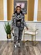 Women High-elastic Multi-pocket Washed Denim Casual Two-piece Suits NIYA-8158