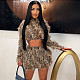 Tassel Thin Crop Tops+Skinny Skirts Matching 2 Piece Set RS-K23S38918