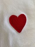2024 Fashion Girls Love Embroidery Loose Knitted Sweater Tops RS-2060