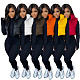 Zip Up Stand Collar Sleeveless Puffy Vest Jackets AIL-233