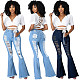 Distressed Life Denim Bottoms LA-3286