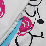 Fashion Ladies Printed White Slim Blazer Top NY-3139