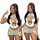 Slim Fit Elastic Waistband Denim Short Skirt MEM-88545
