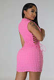 Chic Sleeveless Open Side Bandage Bodycon Dress FE-264