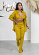 Streetwear Knitted Autumn Outfits 3 Piece Pants Set AIL-231