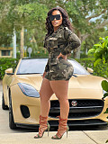 Street Camouflage Print Long Sleeve Cargo Rompers SH-390398