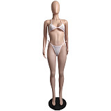 Sexy Swimwear Hot Girl Hot Drill Bikini Set MIL-310