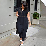 NEW Women Transparent Chiffon Large Size Cape Cardigan Jacket NNWY-3038