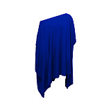 Sexy Solid Color Skew Collar Batwing Sleeve Midi Dress YF-5078