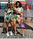 Floral Print Long Sleeve Single Breasted Shirt Shorts Set CY-7044